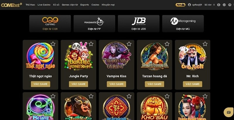 Comebet - Top nh&agrave; c&aacute;i c&aacute; cược uy t&iacute;n nhất hiện nay