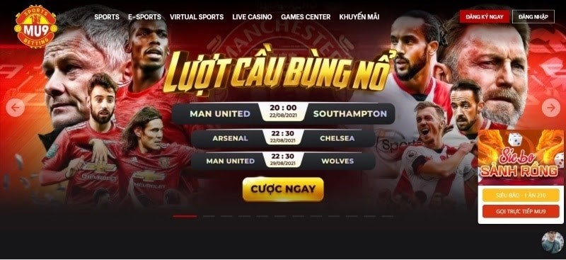 MU9 &ndash; Nh&agrave; c&aacute;i c&aacute; cược, l&ocirc; đề online MU9 &ldquo;chất&rdquo; đến từ Anh Quốc